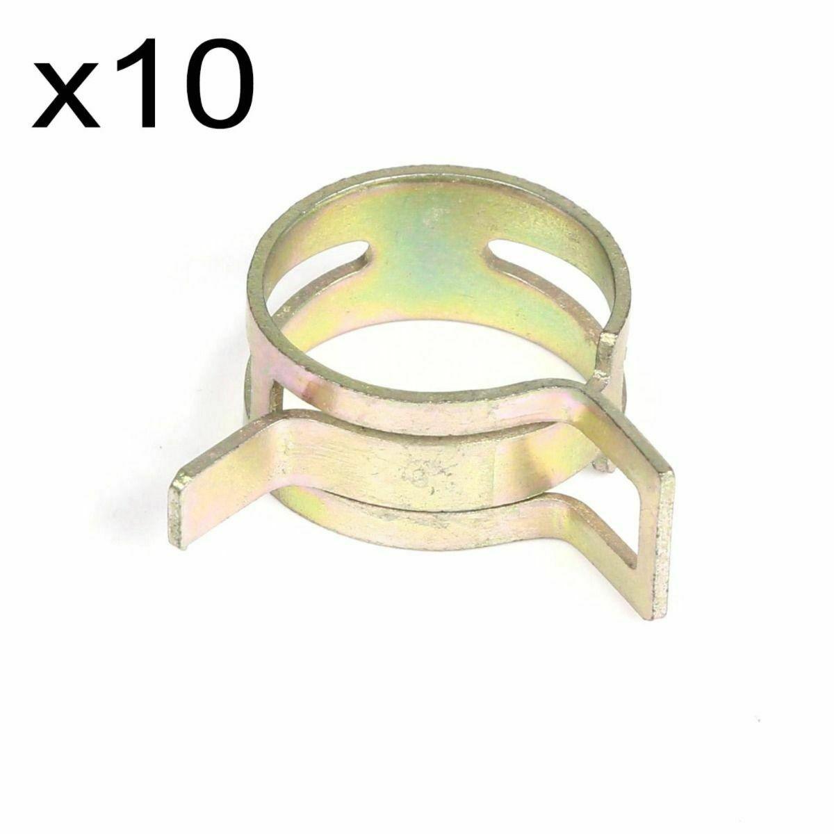 
                  
                    10pcs 15mm 9/16" ID Spring Band Clip Action Silicone Vacuum Hose Clamp - www.blackhorse-racing.com
                  
                