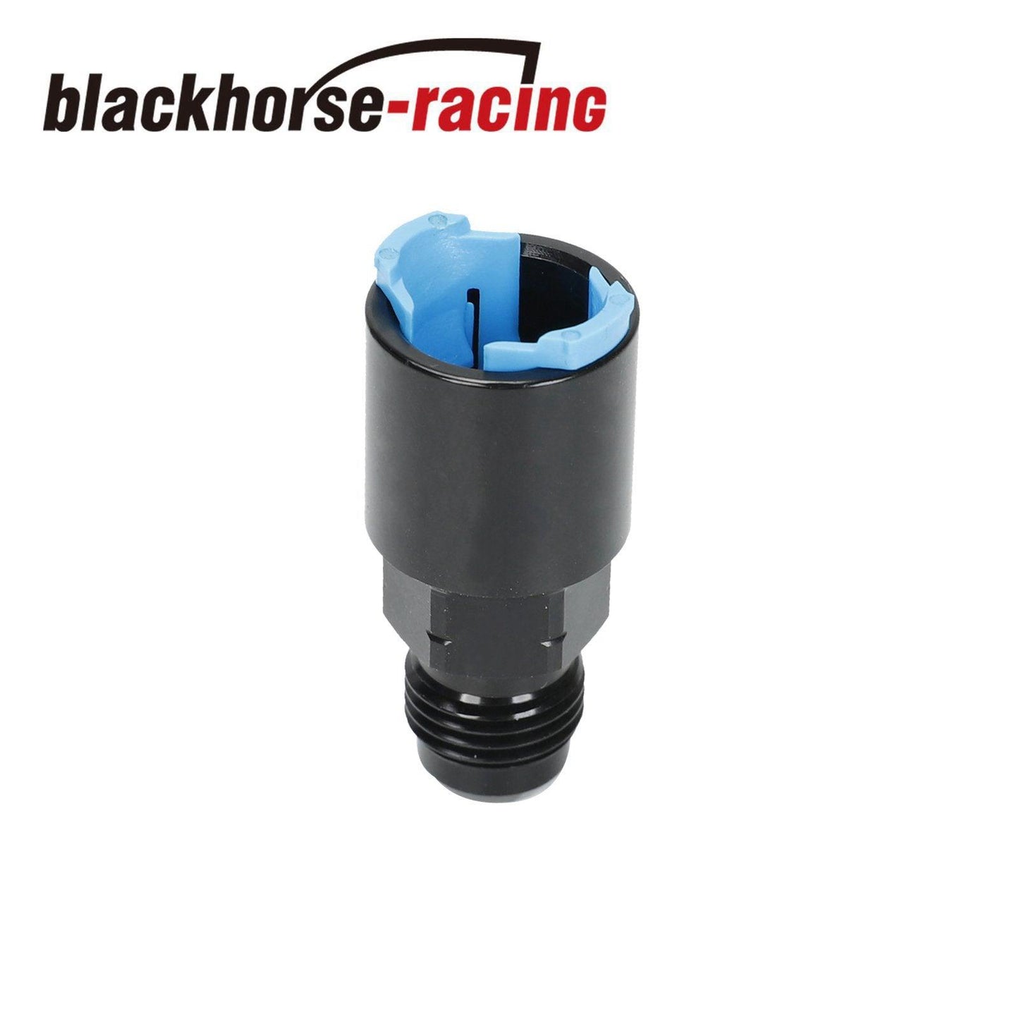 
                  
                    644123 Fuel Adapter Fitting EFI -6AN Male to 3/8 GM Quick Connect w/ Clip Female - www.blackhorse-racing.com
                  
                