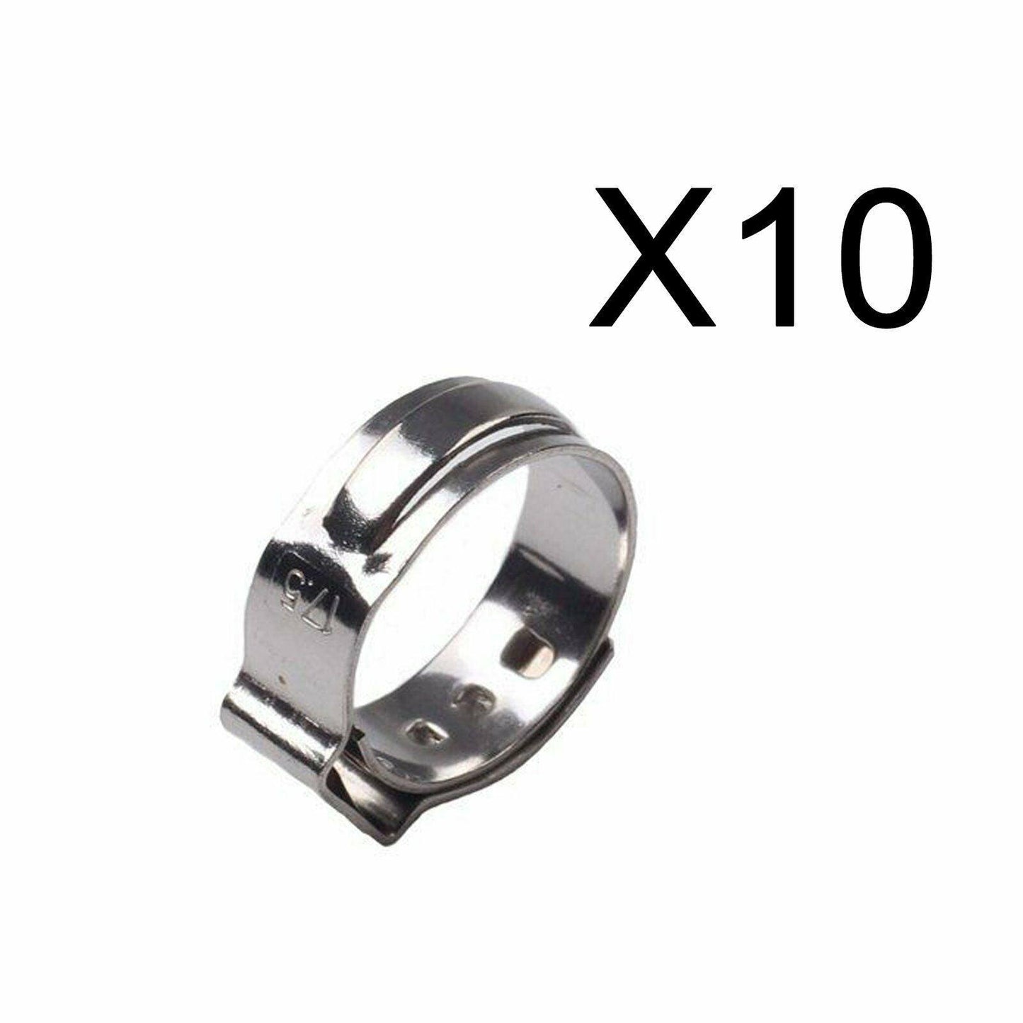 
                  
                    10X 1/2 PEX Stainless Steel Clamp Cinch Rings Crimp Pinch Fitting - www.blackhorse-racing.com
                  
                