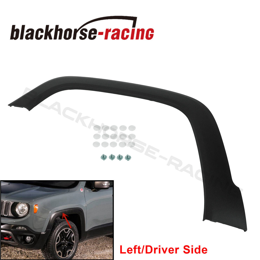 Wheel Fender Flare Molding Trim Front Left Side Fit For 2015-2021 Jeep Renegade