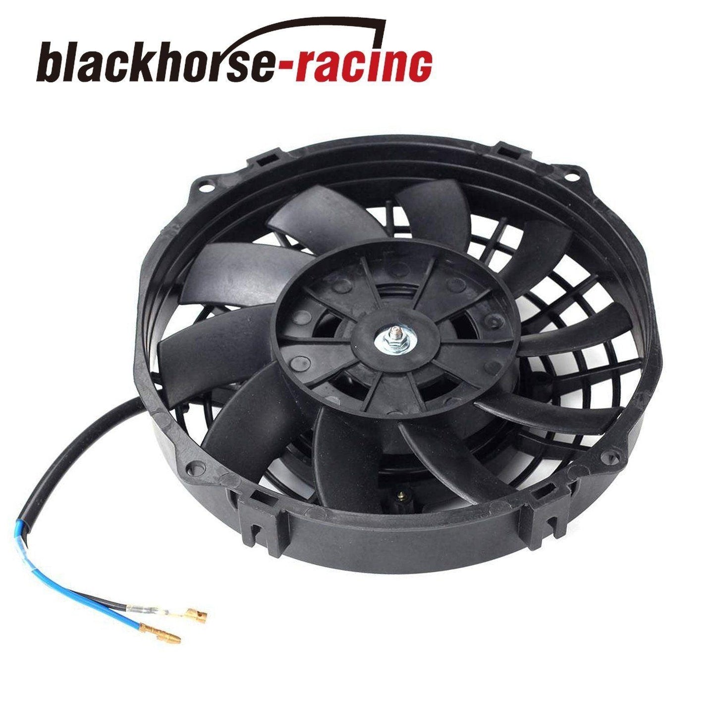 
                  
                    2X 7'' ELECTRIC RADIATOR/ENGINE COOLING FAN+MOUNTING ZIP TIE KIT BLACK 7'' - www.blackhorse-racing.com
                  
                