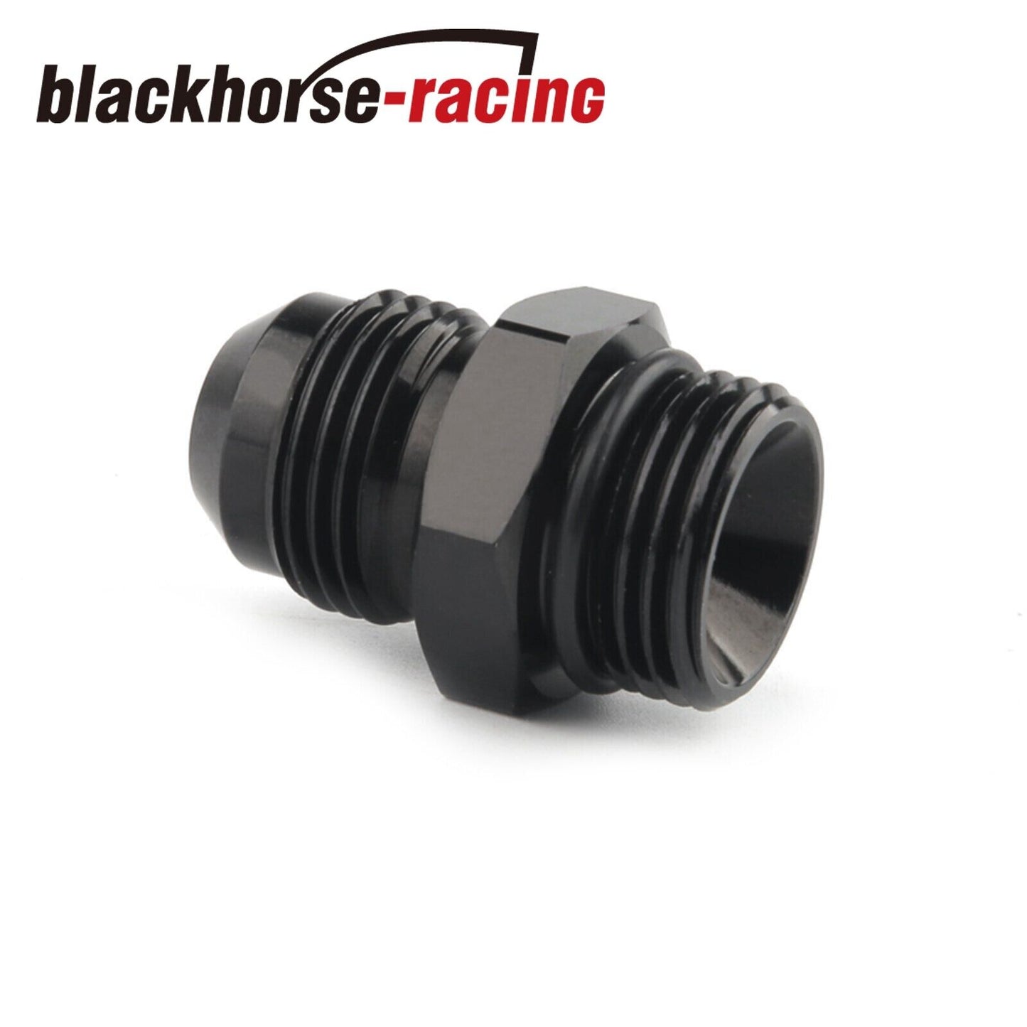 
                  
                    ORB-6 O-ring Boss AN6 6AN to AN6 6AN Male Adapter Fitting Black
                  
                