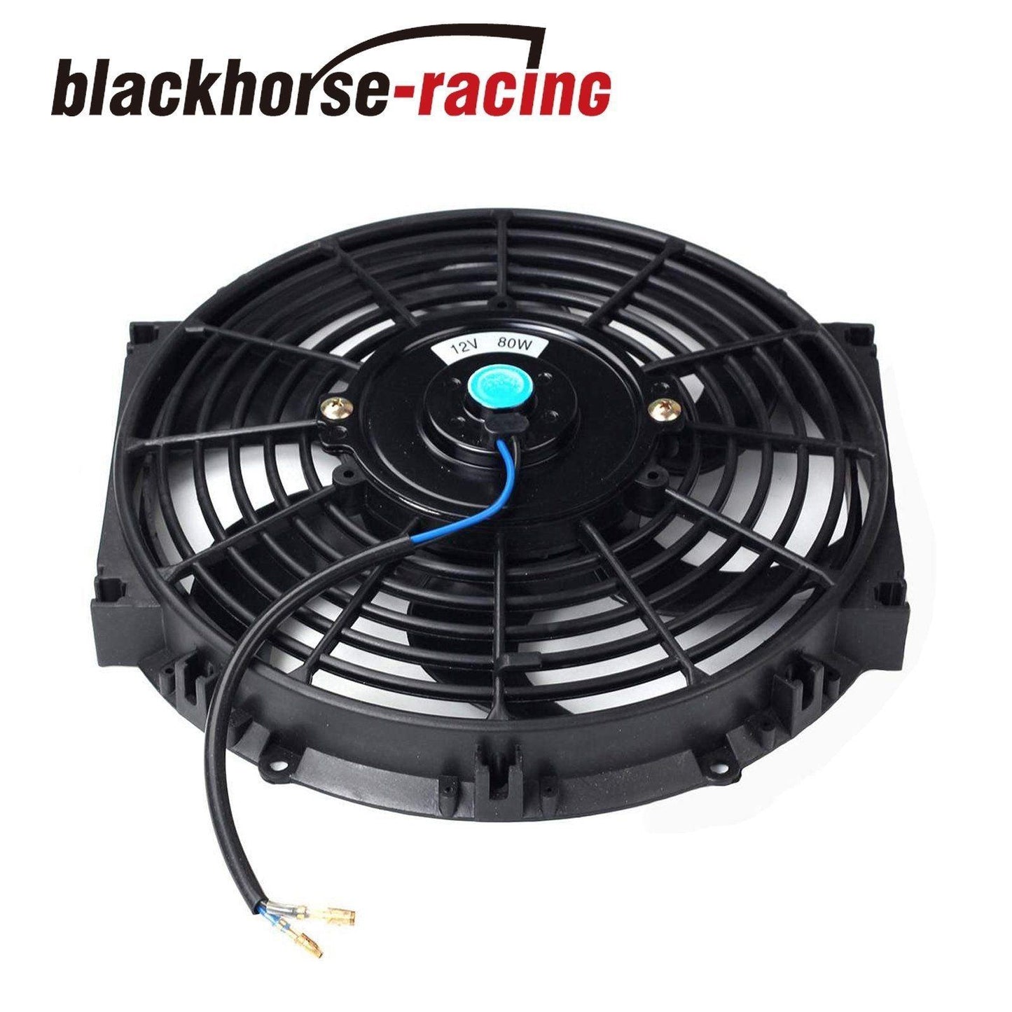 
                  
                    2X 10'' ELECTRIC RADIATOR/ENGINE COOLING FAN+MOUNTING ZIP TIE KITS BLACK - www.blackhorse-racing.com
                  
                