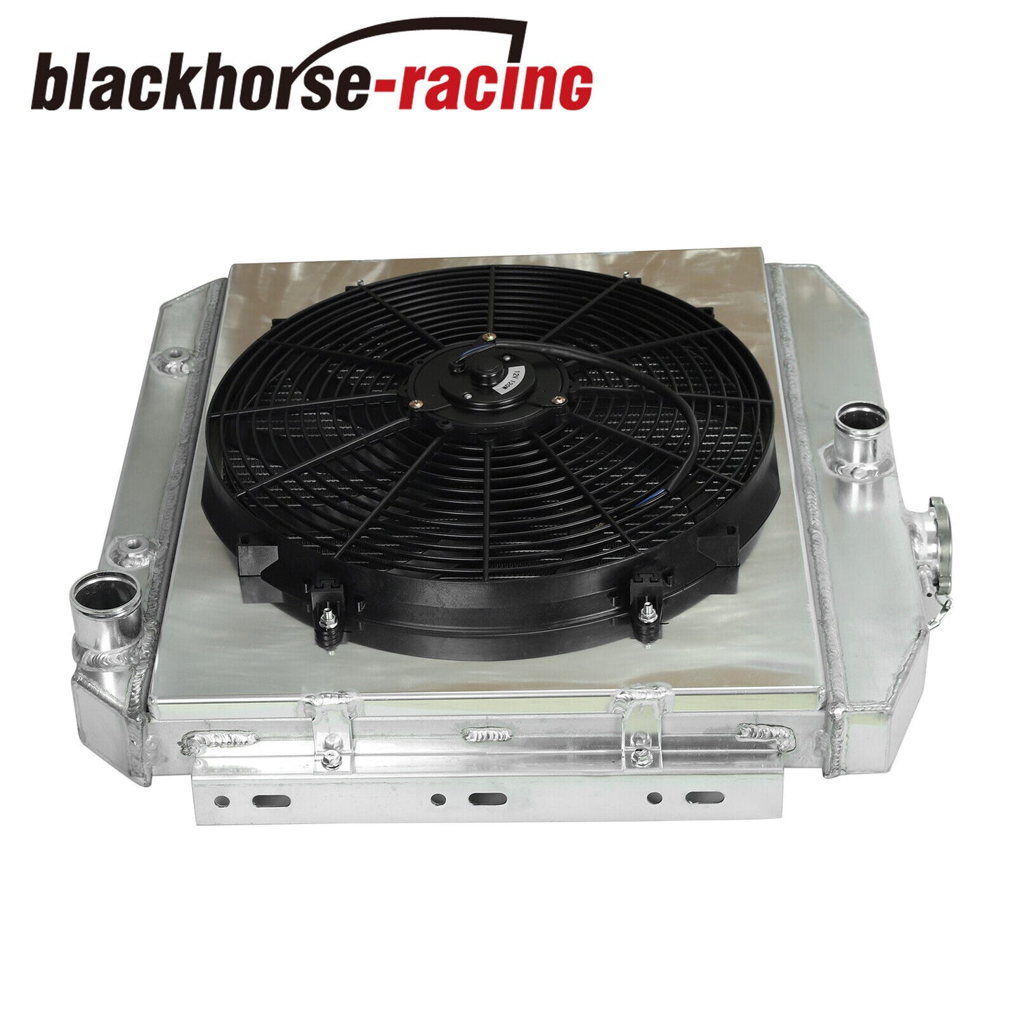 
                  
                    Aluminum Racing Radiator 3 Row + Fan Shroud For 1955-1957 Chevy Block V8 Bel Air
                  
                