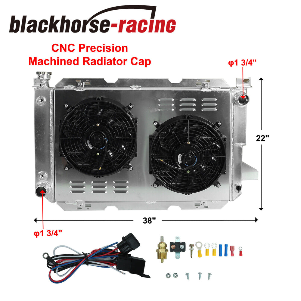 3Row Racing Radiator Shroud Fan Relay For 1983-97 Ford F150/250/350 Bronco 7.5L