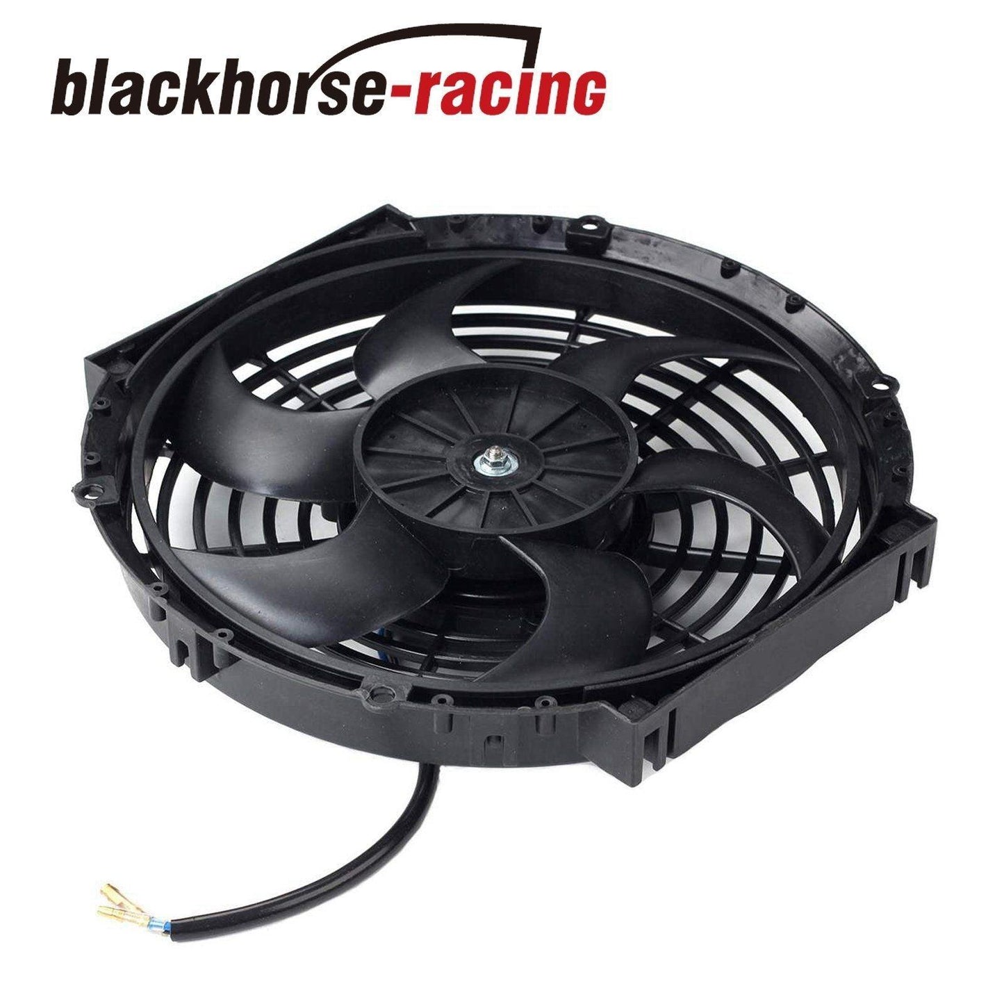 
                  
                    2X 10'' ELECTRIC RADIATOR/ENGINE COOLING FAN+MOUNTING ZIP TIE KITS BLACK - www.blackhorse-racing.com
                  
                