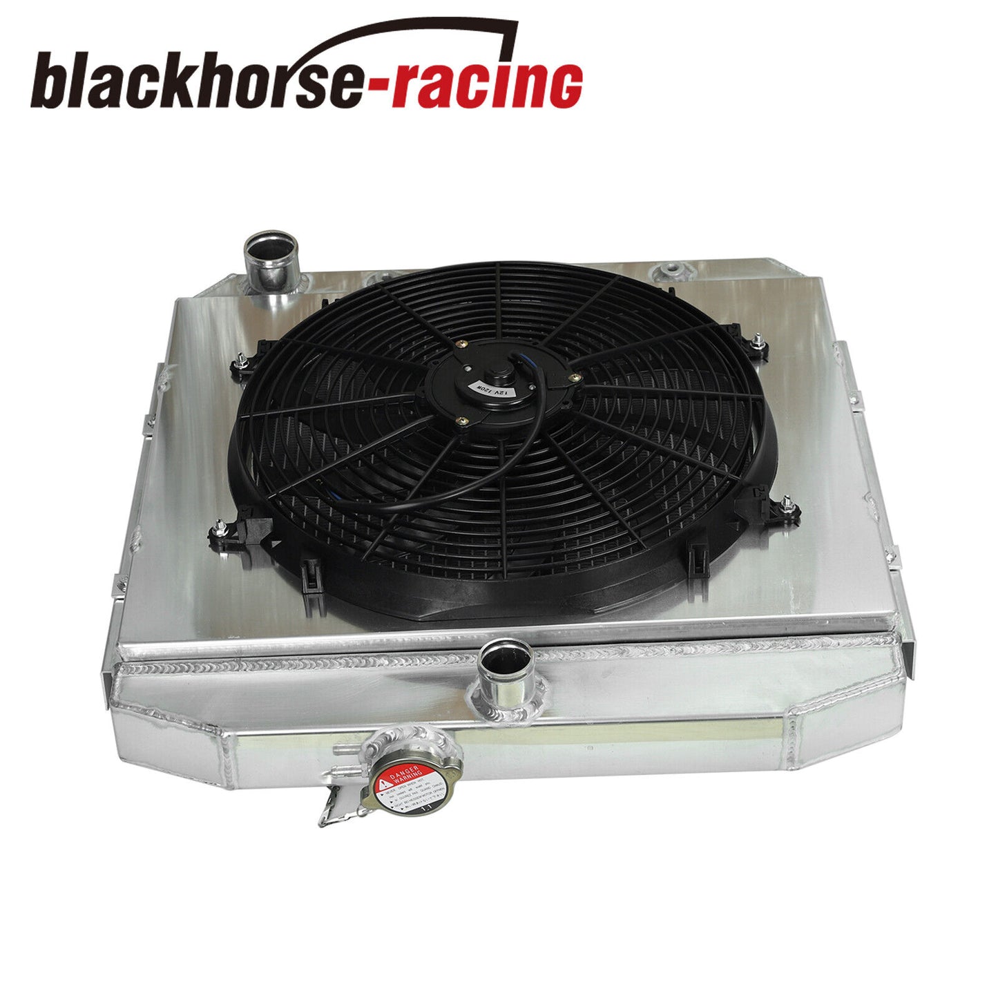 
                  
                    Aluminum Racing Radiator 3 Row + Fan Shroud For 1955-1957 Chevy Block V8 Bel Air
                  
                