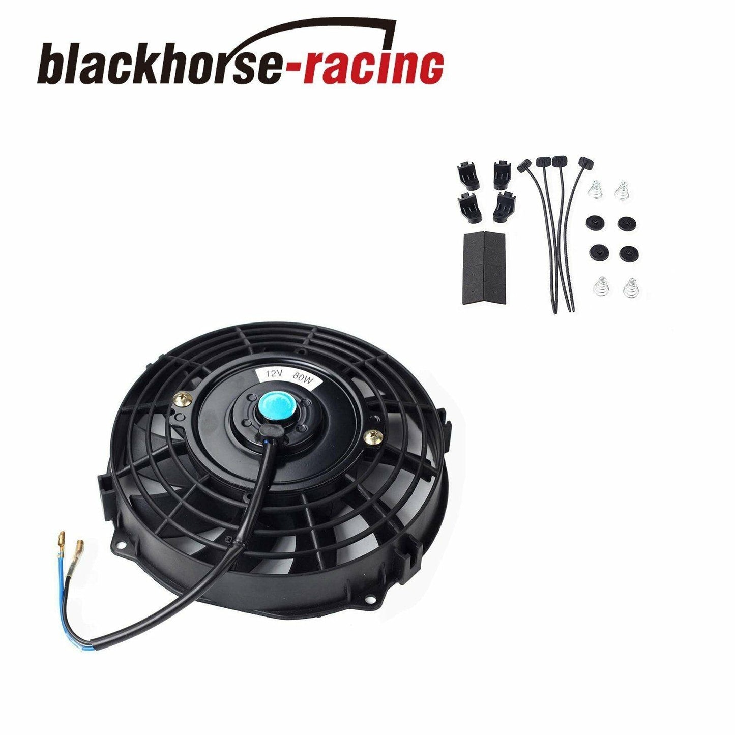 
                  
                    2X 7'' Electric Radiator Cooling Fan+Thermostat Relay Install Kit Black - www.blackhorse-racing.com
                  
                