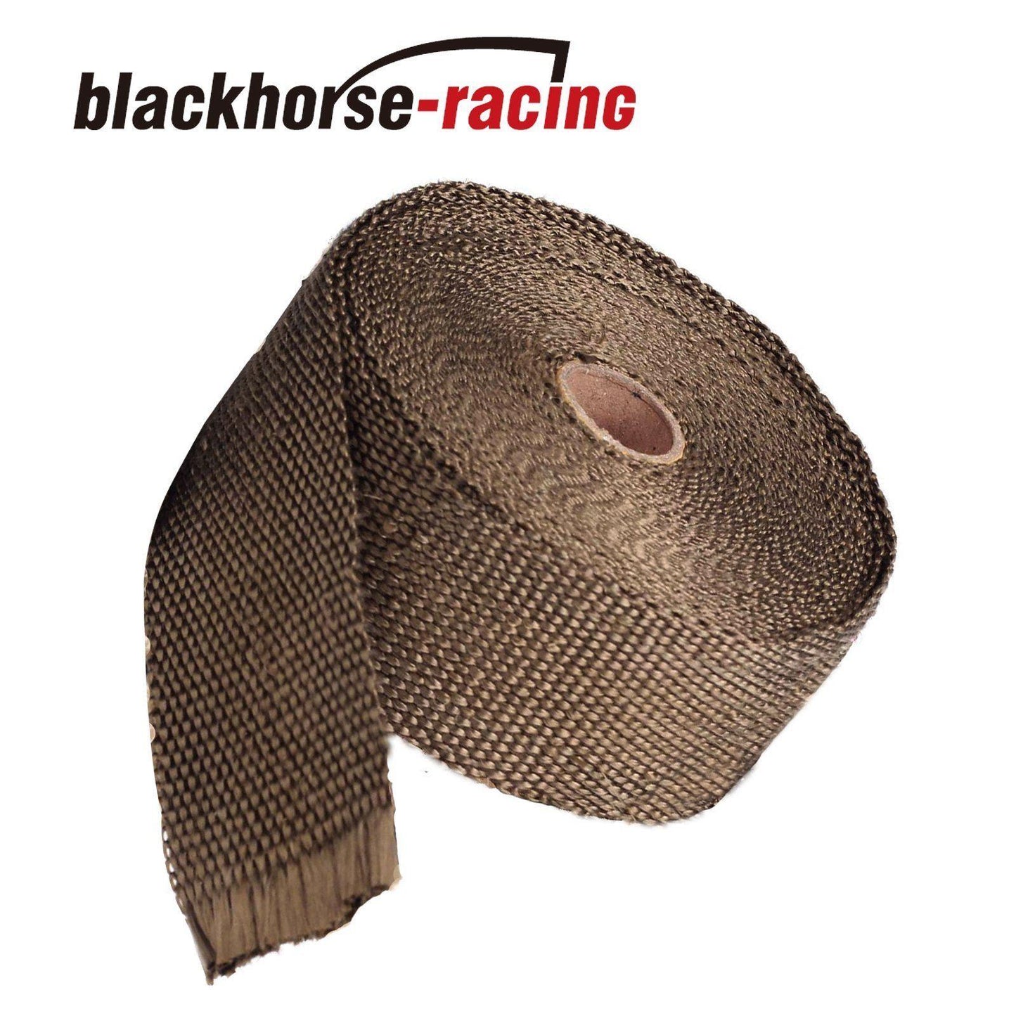 2''X 50FT Titanium Manifold Header Exhaust Turbo Intake Mesh Heat Wrap - www.blackhorse-racing.com