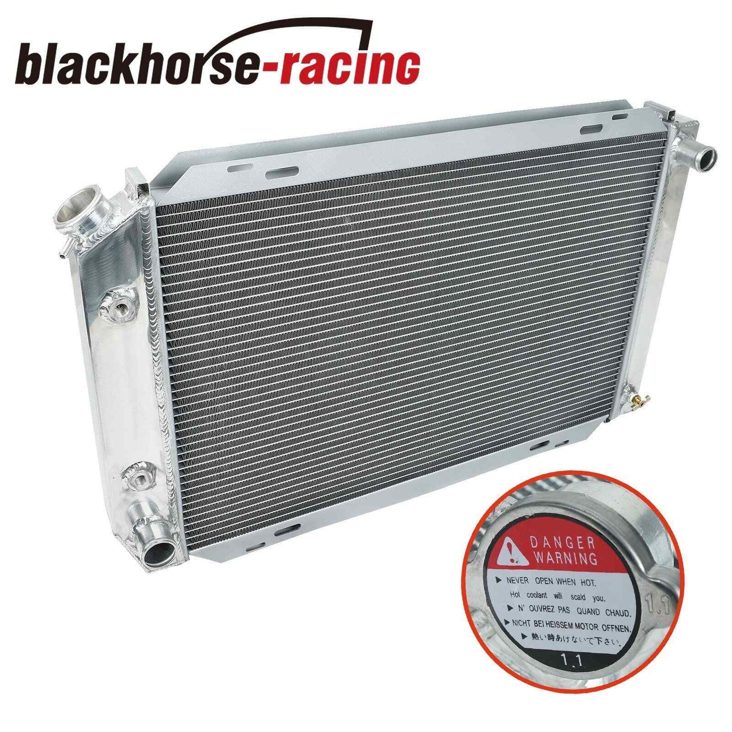 
                  
                    Full Aluminum Racing 3 Row Radiator Fit 1979-1993 Ford Mustang LX GT V8 V6 MT/AT
                  
                