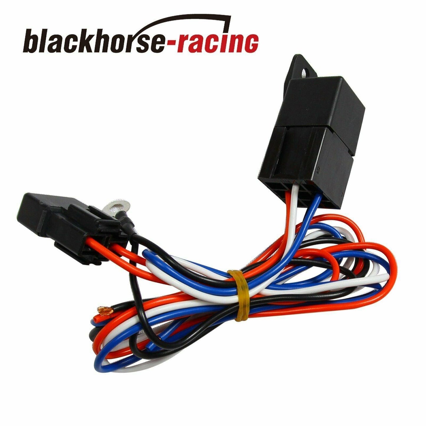 3/8'' Thread Electric Radiator Engine Fan Thermostat Temperature Switch Relay Kit - www.blackhorse-racing.com