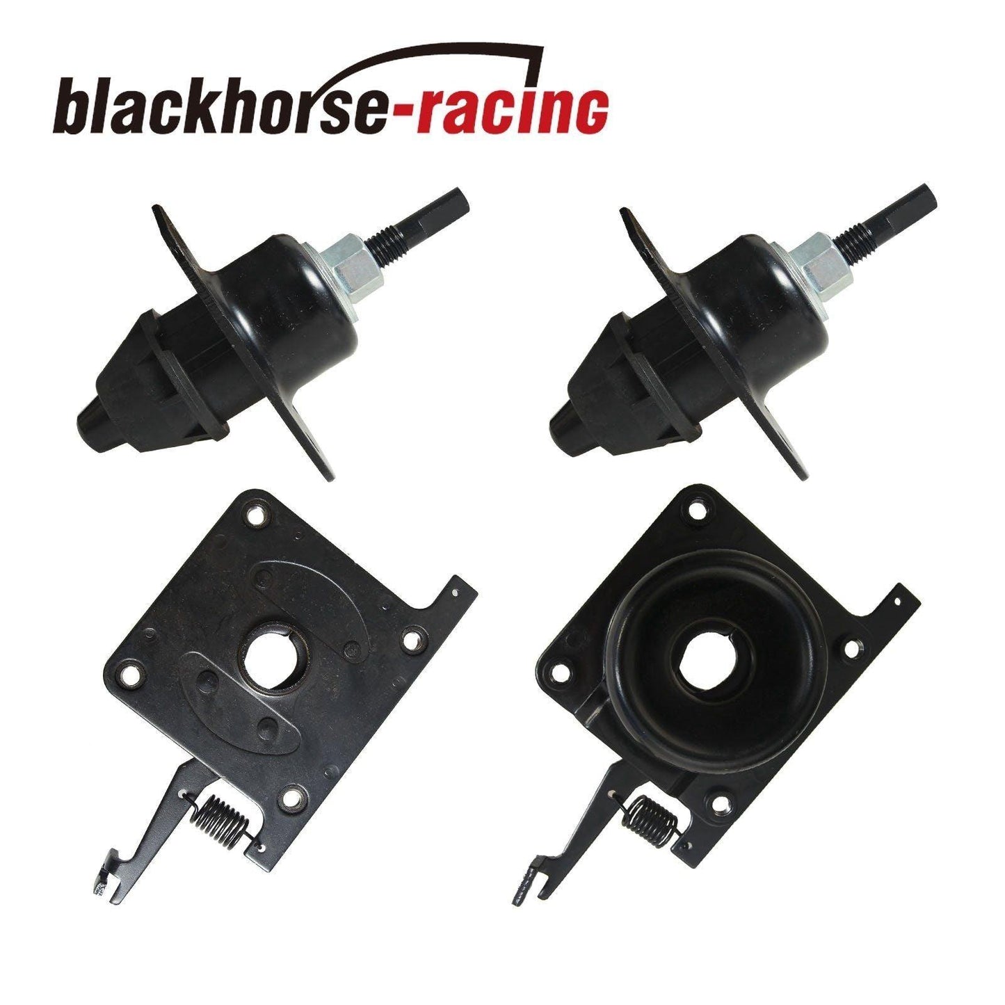 Hood Release SET (4 PCS) Upper & Lower Latches For Volvo White, VN, VNL - www.blackhorse-racing.com